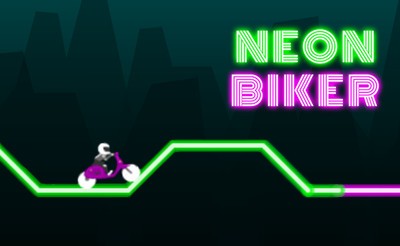 Neon Biker screenshot